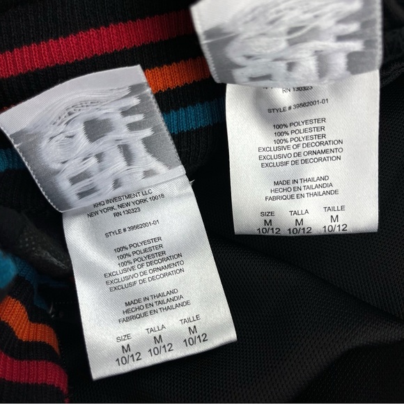 VTG Enyce Sean Combs Two Piece Black Track Suit Jacket Pants Youth 10 12 - Picture 9 of 9